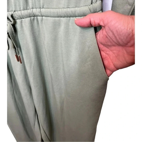 Matilda Jane Resting Day Romper Green Long Sleeve Ruffle Women Size Small NWT - Picture 6 of 16